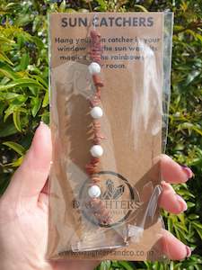 Goldstone & Howlite | Point Sun Catcher