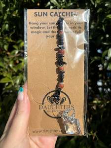 Blue Goldstone & Goldstone | Diamond Sun Catcher