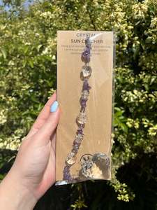 Amethyst | Large Heart Sun Catcher