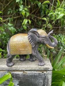 Black & Gold Elephant