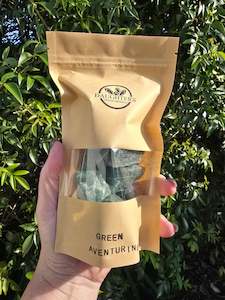 Green Aventurine Bulk Pack of 10 Rough Crystals Valued at $30