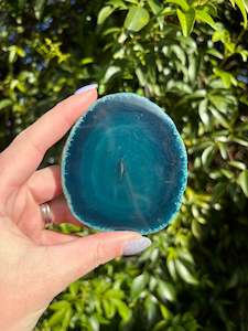 Agate Slice | Teal D