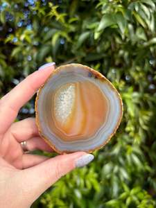 Slabs Slices: Agate Slice | Natural A