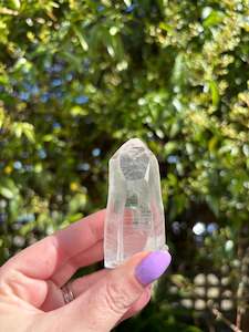 Semi Polished Points: Lemurian Quartz Semi Polished Point C