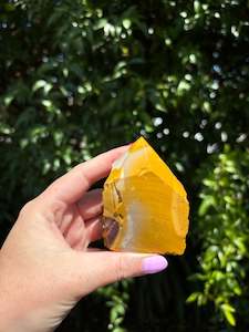 Mookaite Jasper Semi Polished Point B