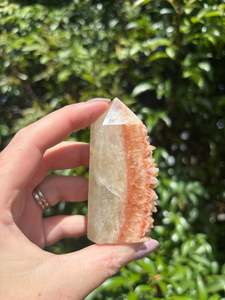 Rainbow Calcite Cluster Point D