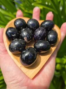 Tumbled Stones: Black Tourmaline Tumbled Stone