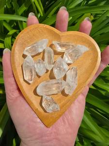 Clear Quartz Rough Point Small