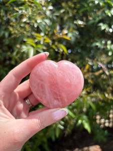 Rose Quartz Heart A