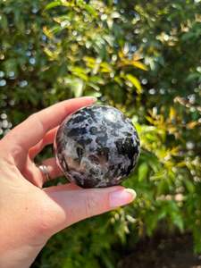 Spheres: Indigo Gabbro Sphere A