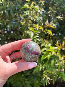 Ruby & Fuchite Sphere A