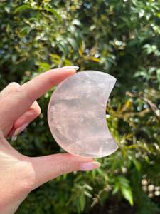 Rose Quartz Moon A