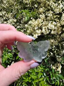 Rainbow Fluorite Butterfly B