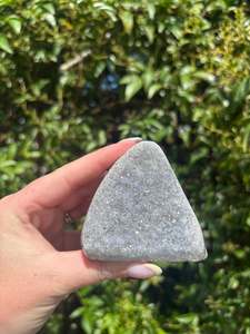 Flat Bases Freeforms: Aura Amethyst Flat Base B