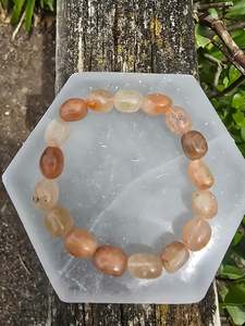 Sunstone | Nugget Bead Bracelet
