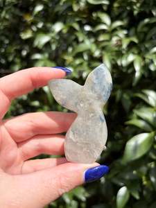 Crystals: Blue Kyanite & Quartz Mermaid Tail E