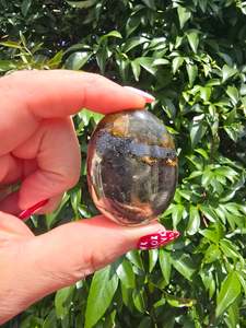 Palmstones: Lions Gate Quartz Palm Stone A