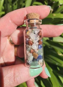 Chip Bottles: Mixed Crystal Chip Bottle