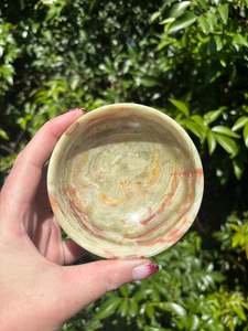 Bowls: Banded Calcite Small Bowl B