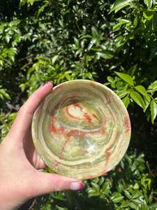 Banded Calcite Medium Bowl A