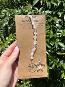 Suncatchers 1: Rose Quartz | Star Sun Catcher