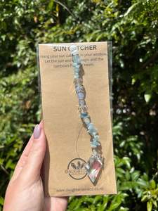 Aquamarine | Diamond Sun Catcher