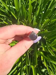 Rings: Silver Sheen Obsidian | Polished Sterling Silver Ring B