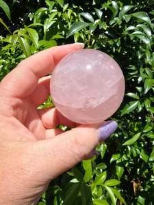 Rose Quartz Star Sphere A