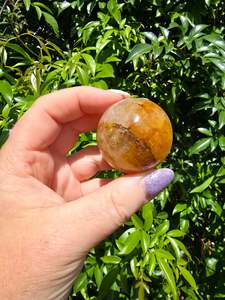 Golden Healer Quartz Sphere B