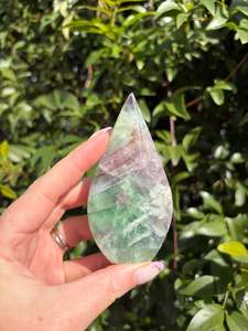 Rainbow Fluorite Flame A