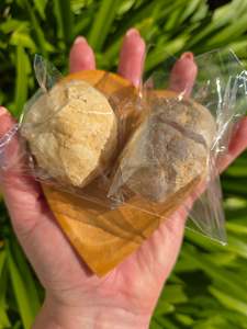 Quartz Geode Medium Pair
