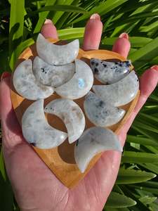 Rainbow Moonstone Small Moon