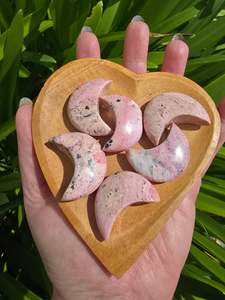 Peruvian Rhodonite Mini Moon