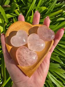 Hearts: Rose Quartz Small Heart
