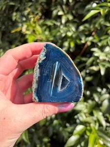 Geode Caves: Blue Agate Geode C