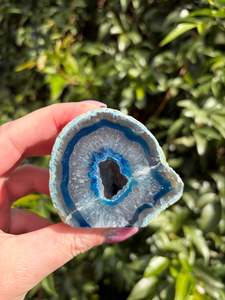 Blue Agate Geode A
