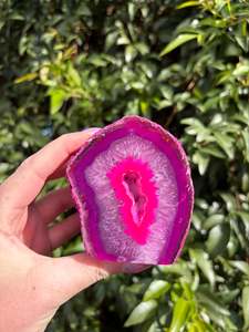 Geode Caves: Pink Agate Geode B
