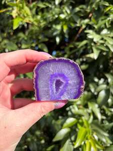 Purple Agate Geode G