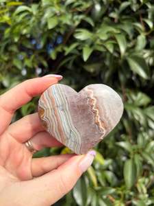 Crazy Lace Amethyst Heart A