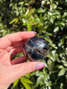 Spheres: Blue Tigers Eye Sphere B