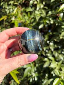 Spheres: Blue Tigers Eye Sphere A