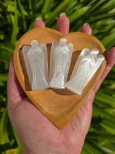 Selenite Medium Angel