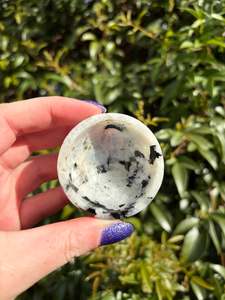 Crystals: Rainbow Moonstone Mini Bowl A
