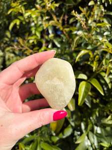 Crystals: Sulphur Quartz Tumbled Stone Large F