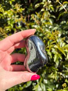 Crystals: Hematite Tumbled Stone Large B