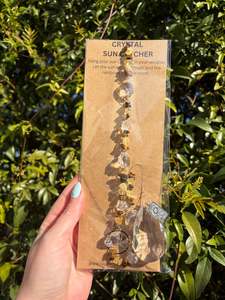 New Arrivals: Tigers Eye & Citrine | Large Tear Drop Sun Catcher