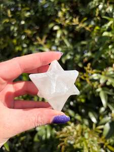 Other: Selenite Merkaba Small