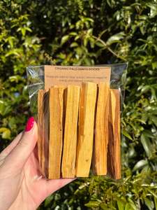 Organic Palo Santo Sticks x10