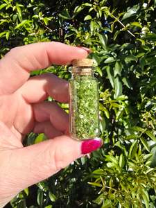 Peridot Crystal Chip Bottle