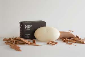 Dog Soap: Faithful Frank Cedarwood Soap